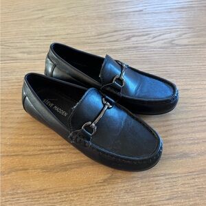Steve Madden Black Boy’s Loafers